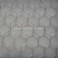 Red de alambre hexagonal galvanizada para hacer cubiertas